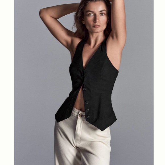 Anthropologie Tops - By Anthropologie Buttondown Vest